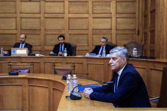 O Κώστας Αγοραστός στην Εξεταστική Επιτροπή για το έγκλημα των Τεμπών